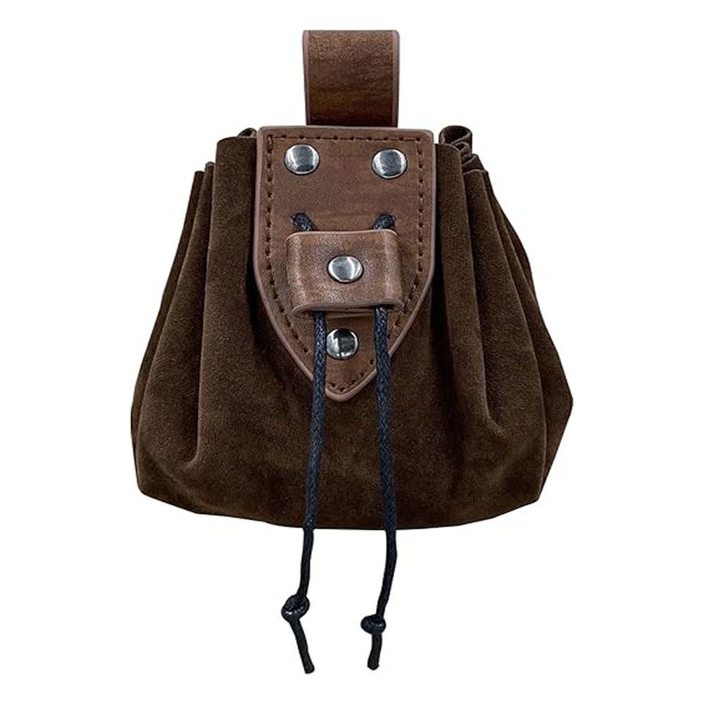 Medieval Men'S Accessories - กระเป๋าคาดเอวหนังสไตล์ไวกิ้งยุคกลาง กระเป๋าคาดเอววินเทจ กระเป๋าคาดเอวเรโทรสำหรับผู้ชาย อุปกรณ์เสริมสำหรับคอสเพลย์ LARP
