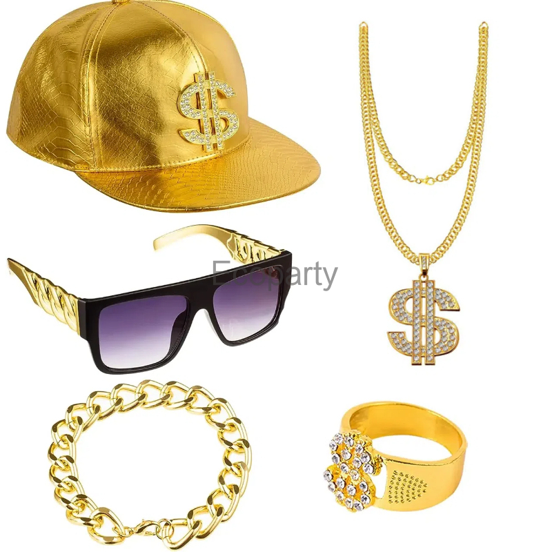 Men'S Accessories In The 90S - 80s 90s Hip Hop เครื่องแต่งกายอุปกรณ์เสริมชุดสําหรับชาย Vintage