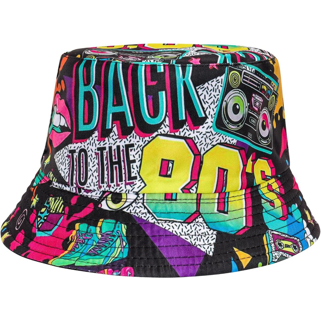 Men'S Accessories In The 90S - หมวกบักเก็ตแฟชั่นยุค 80s 90s หมวกตกปลาพับเก็บได้ หมวกชาวประมง อุปกรณ์เสริมสำหรับงานปาร์ตี้เรฟ