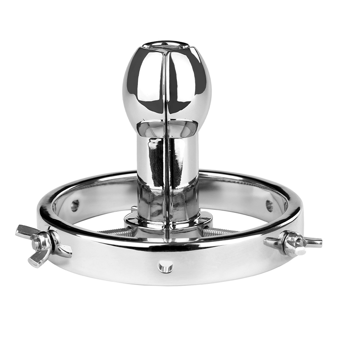 Men'S Vegan Accessories - โลหะขนาดใหญ่ Anal Dilatador Anal Expander ช่องคลอด