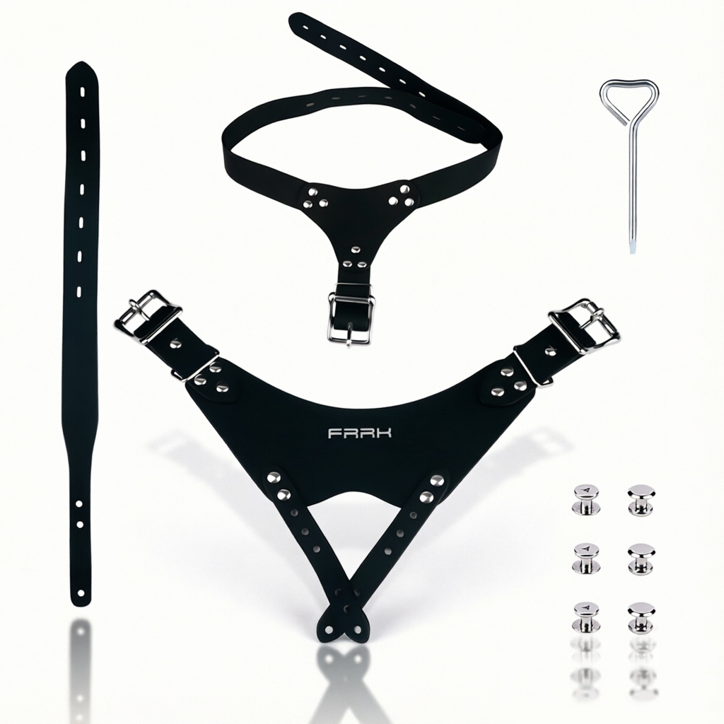 Men'S Vegan Accessories - เข็มขัดรัดอวัยวะเพศชายแบบเสริม ORALSX ทำจากหนัง PU สำหรับใส่กับกรงรัดอวัยวะเพศโลหะ อุปกรณ์เสริมสำหรับการรัดอวัยวะเพศชายแบบ