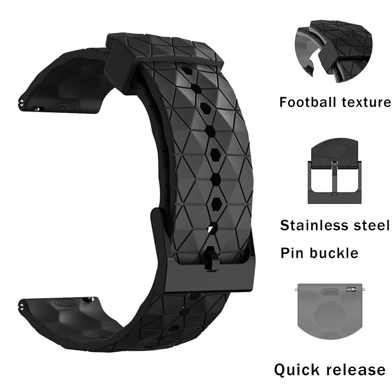สายนาฬิกาซิลิโคนแบบสปอร์ตขนาด  - Men'S Accessories Hand Bands บทวิจารณ์และราคา