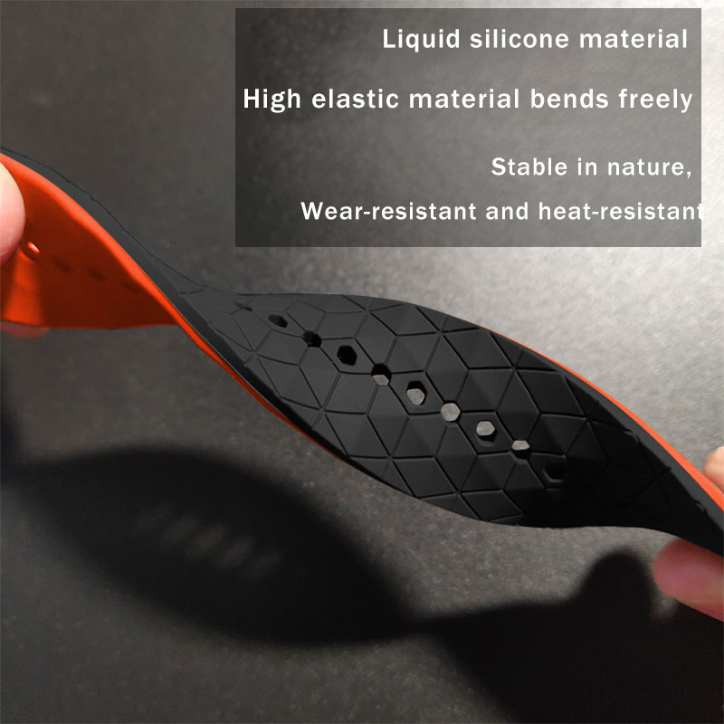 สายนาฬิกาซิลิโคนแบบสปอร์ตขนาด  - Men'S Accessories Hand Bands บทวิจารณ์และราคา