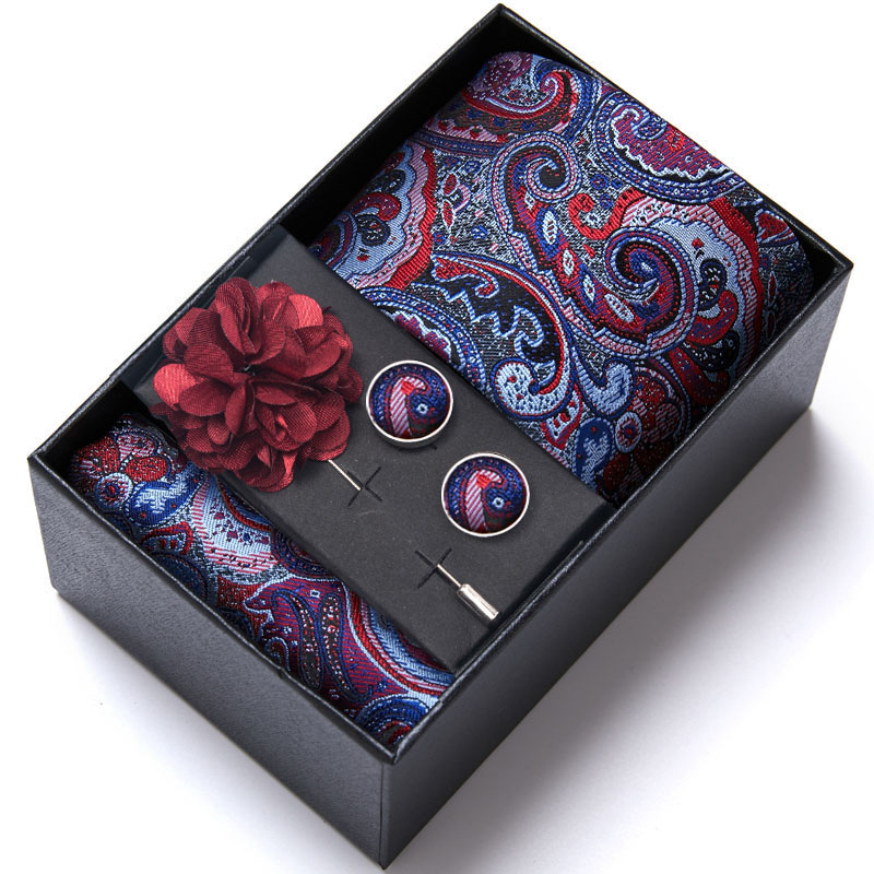 ชุดเครื่องประดับสูทผู้ชาย ชุดก - Neck Tie Set Box บทวิจารณ์และราคา