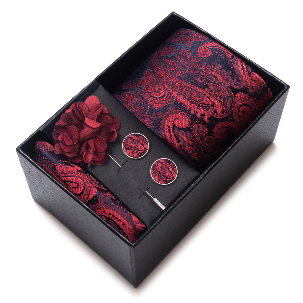 ชุดเครื่องประดับสูทผู้ชาย ชุดก - Neck Tie Set Box บทวิจารณ์และราคา