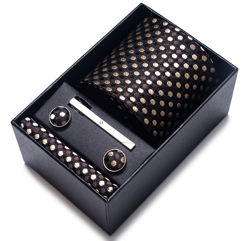 สีผสมขายส่ง2023ผ้าไหมสไตล์ใหม่ - Neck Tie Set Box บทวิจารณ์และราคา