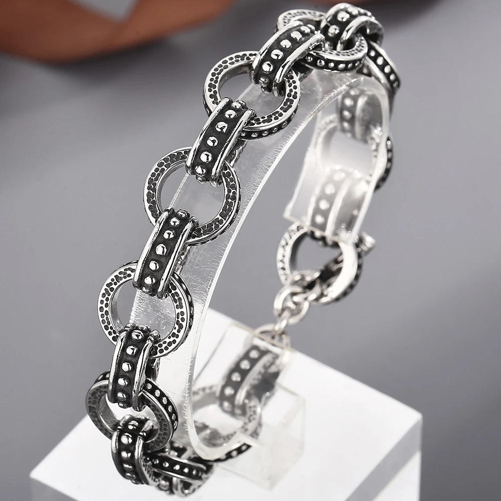 สร้อยข้อมือโซ่นักขี่จักรยานสไต - Men'S Accessories Hand Bands บทวิจารณ์และราคา