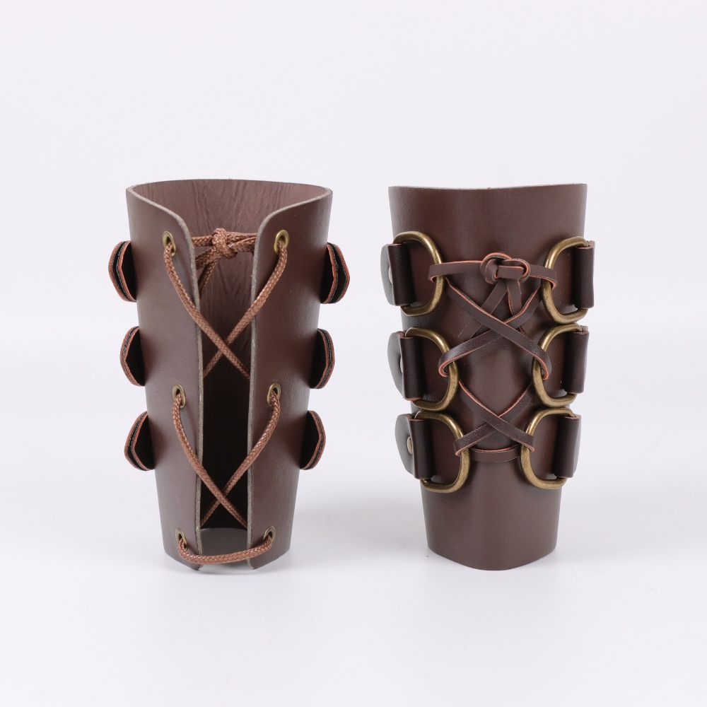 ยิงธนูยุคกลางหนังถุงมือยาว Ste - Medieval Men'S Accessories บทวิจารณ์และราคา