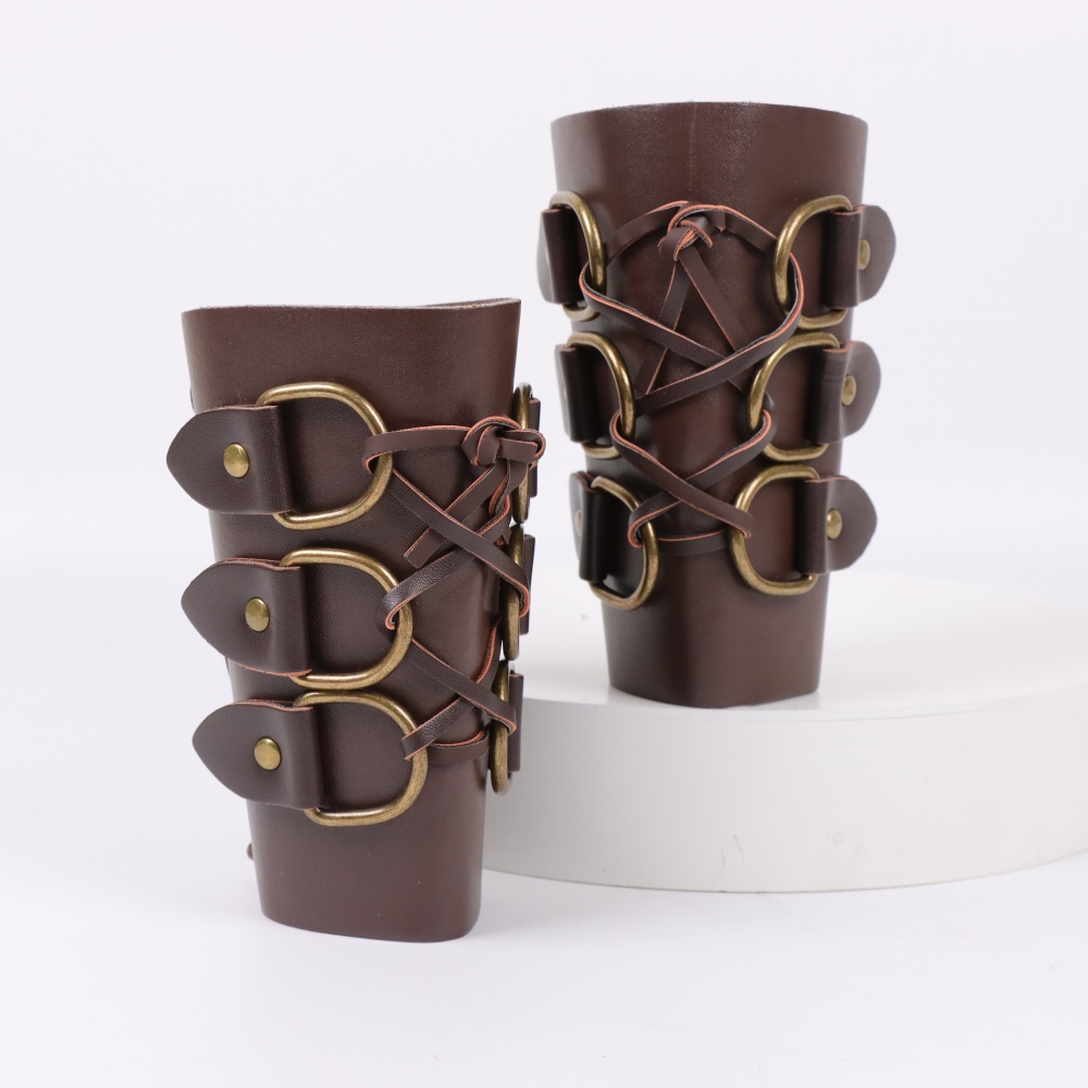 ยิงธนูยุคกลางหนังถุงมือยาว Ste - Medieval Men'S Accessories บทวิจารณ์และราคา