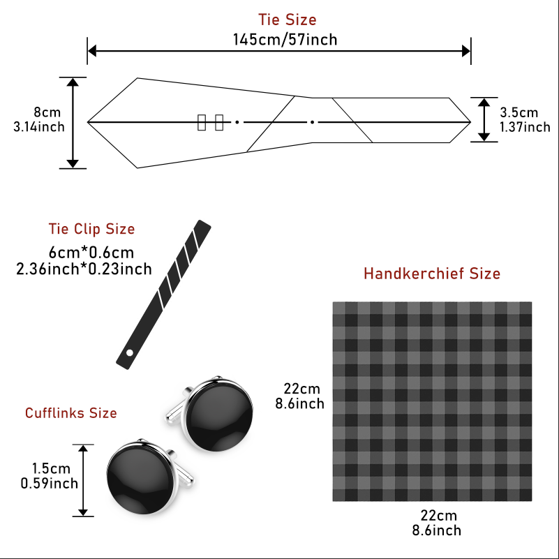 ขายร้อน 8 cm Tie ผ้าเช็ดหน้า C - Neck Tie Set Box บทวิจารณ์และราคา