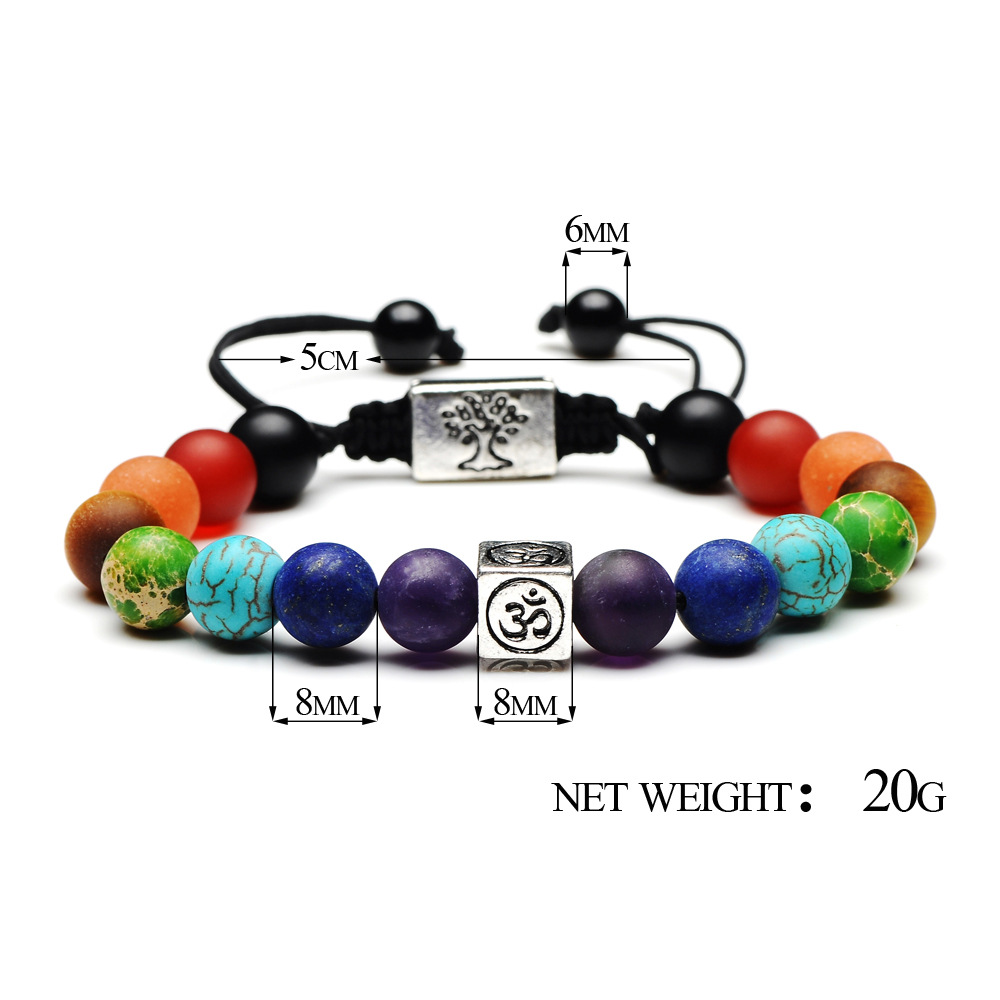 7 Chakra กำไลข้อมือสำหรับผู้หญ - Men Accessories India บทวิจารณ์และราคา