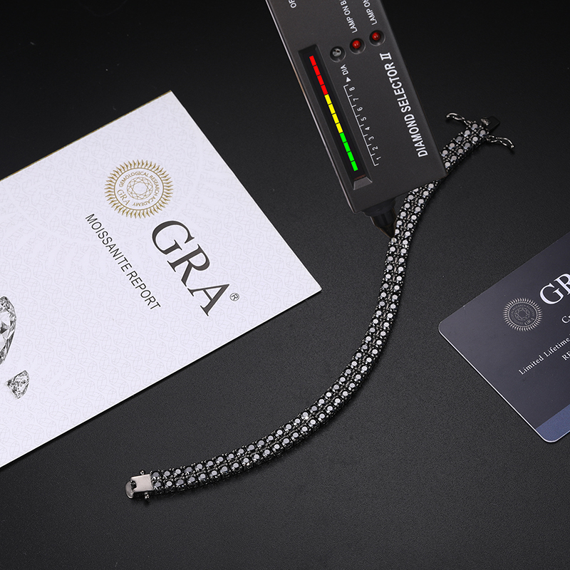 สร้อยข้อมือเทนนิสแบบสองแถวประด - Men Accessories Gift Box บทวิจารณ์และราคา