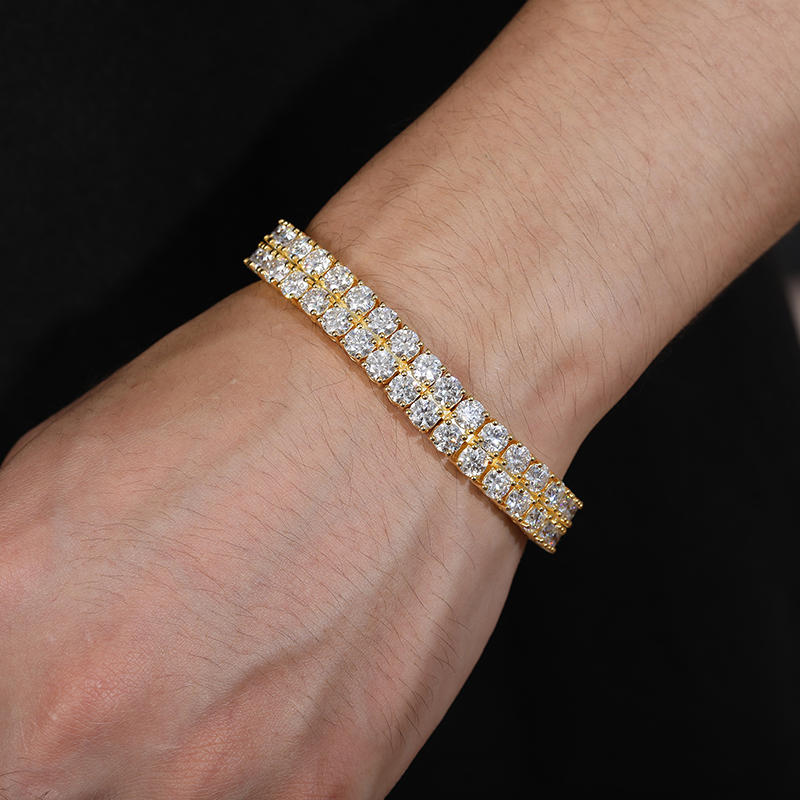 สร้อยข้อมือเทนนิสแบบสองแถวประด - Men Accessories Gift Box บทวิจารณ์และราคา