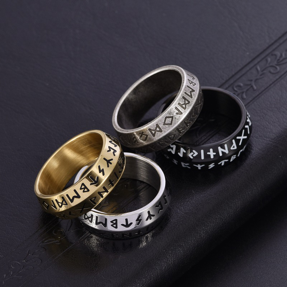 Double Bevel Edge แหวนไวกิ้งไท - Men'S Accessories Hand Bands บทวิจารณ์และราคา