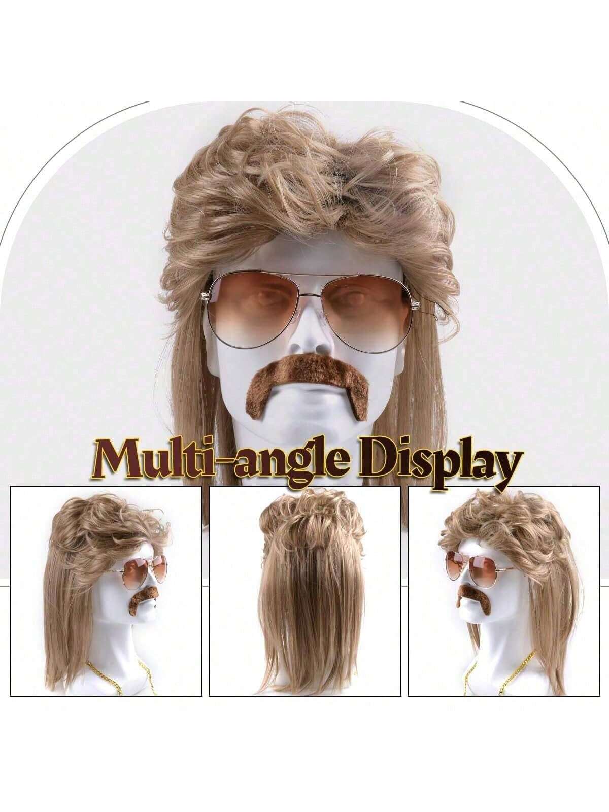 Mullet วิกผม 80s 90s ชุดอุปกรณ - Men'S Accessories In The 90S บทวิจารณ์และราคา