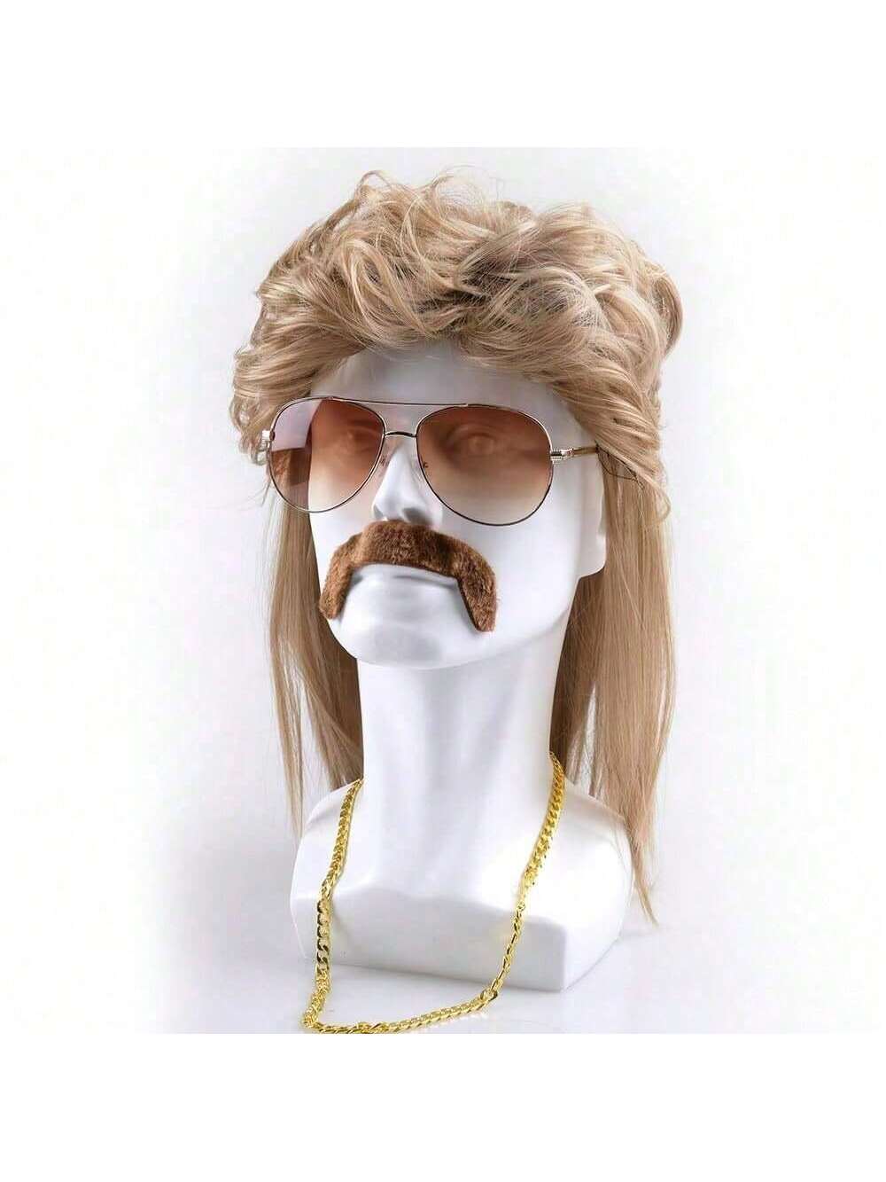 Mullet วิกผม 80s 90s ชุดอุปกรณ - Men'S Accessories In The 90S บทวิจารณ์และราคา