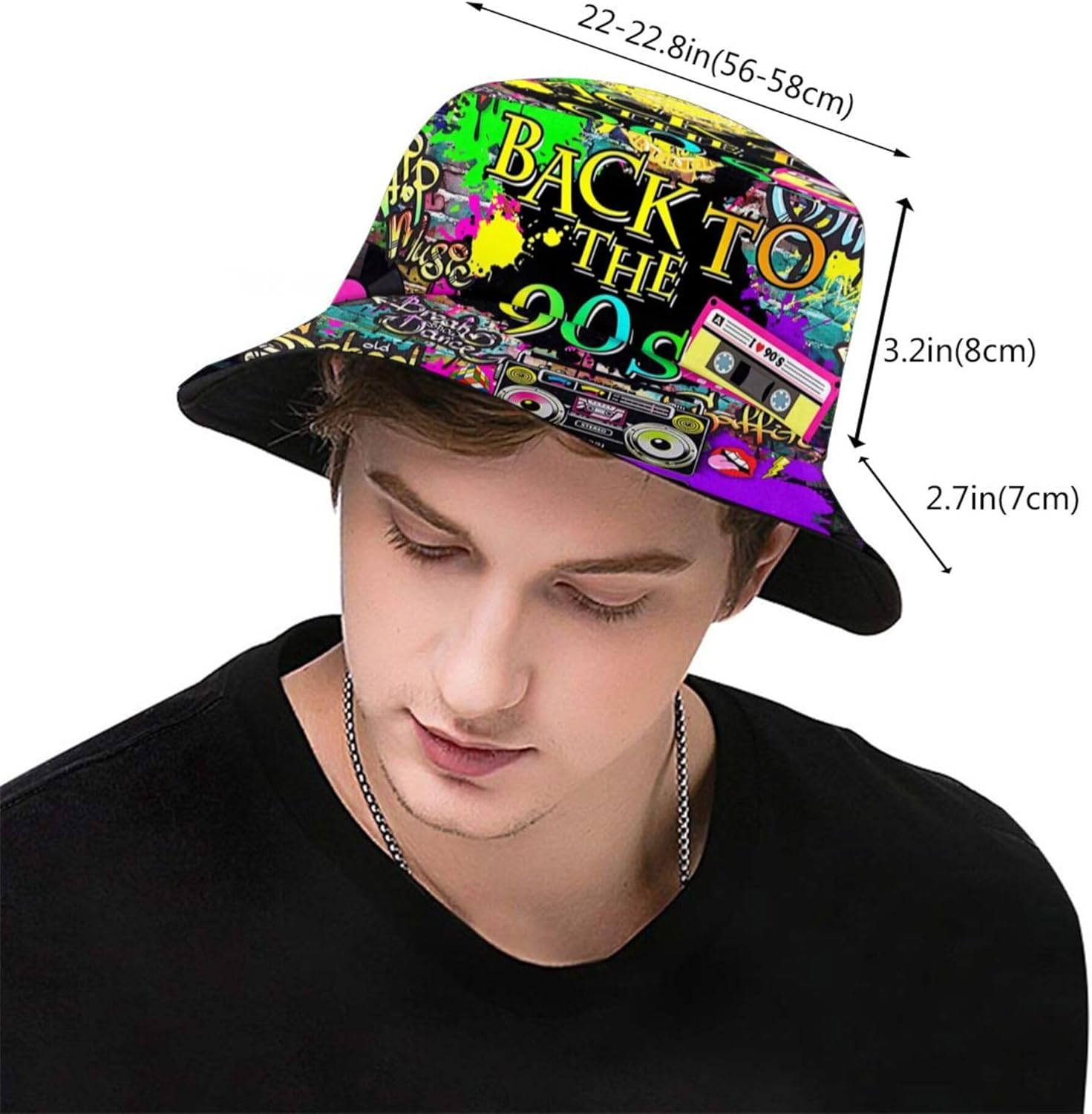 หมวกทรงบักเก็ตสไตล์เรโทรยุค 80 - Men'S Accessories In The 90S บทวิจารณ์และราคา