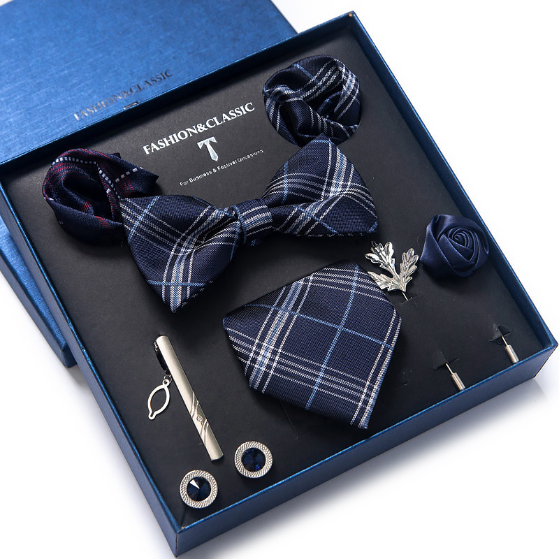 ขายส่งคลาสสิกงานแต่งงาน Tie พ็ - Neck Tie Set Box บทวิจารณ์และราคา