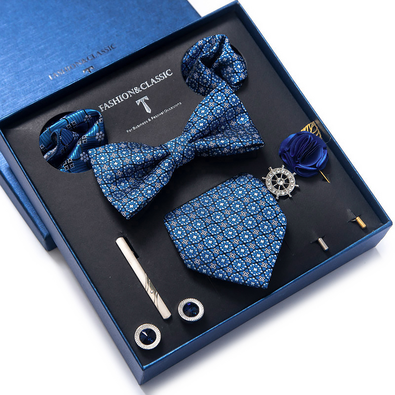 ขายส่งคลาสสิกงานแต่งงาน Tie พ็ - Neck Tie Set Box บทวิจารณ์และราคา