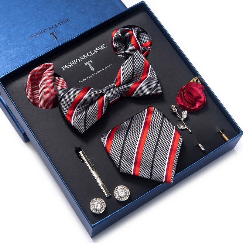ขายส่งคลาสสิกงานแต่งงาน Tie พ็ - Neck Tie Set Box บทวิจารณ์และราคา