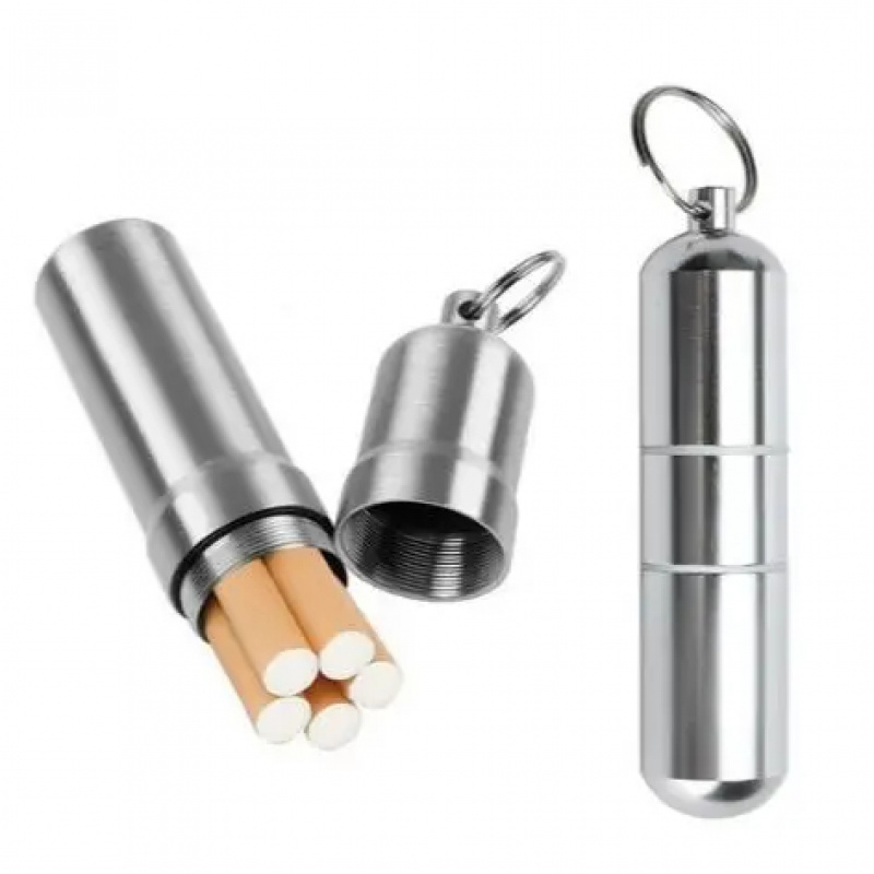 1/2 ชิ้น กล่องใส่บุหรี่อะลูมิเ - Men Accessories Gift Box บทวิจารณ์และราคา