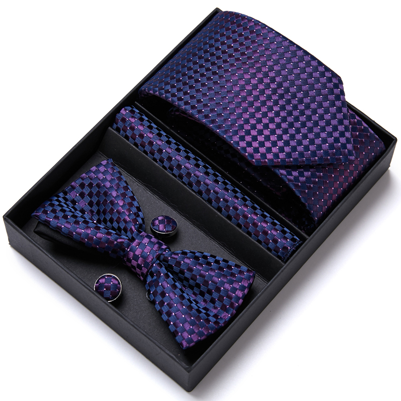 Tie สําหรับผู้ชายอย่างเป็นทางก - Neck Tie Set Box บทวิจารณ์และราคา