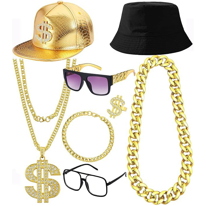 ชุดอุปกรณ์แต่งกายฮิปฮอปยุค 80s - Men'S Accessories In The 90S บทวิจารณ์และราคา
